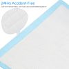 50Pcs/Set Dog Training Pads Puppy Pee Pads Cat Wee Mats Potty-Train 24’’*18’’ M