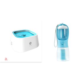 Dog Water Cup Drinking Food Garbage Bag Three-in-one Portable Small Multi-functional Pet Cups Pets Supplies (Option: 300ml Garbage Bag-Set)