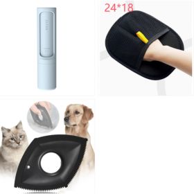 Pet Hair Remover Mitt Pet Hair Remover Gloves Deshedding Brush Glove For Dog Cat Rabbit With Long Short Curly Hair (Option: Set4-1PCS)