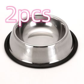 Classic Stainless Steel Bowls (Option: 26cm 2pcs)