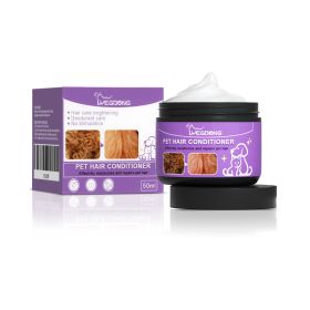 Pet Hair Conditioner For Dogs Cats, Moisturizing Detangling Pet Coat Conditioner, Anti Static, Softens & Brightens Fur, Long Lasting Fragrance, 5 (Option: 1Box)