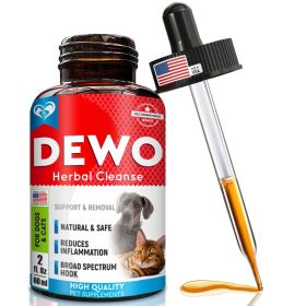 Cats And Dogs Liquid Herbal Medicine And Natural Broad Spectrum Treatment For Tapeworm Whipworm Roundworm And Hookworm Prevention Medication Supp (Option: Beloved Pets)