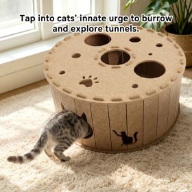 Tire Tunnel Cat Den (Option: default)