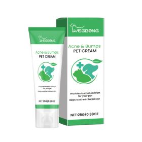 Pet Acne & Bumps Skin Cream, Soothing Skin  For Dogs & Cats, Relief Redness Irritated Skin With Calendula & Ganoderma Extract (Option: 1Box)