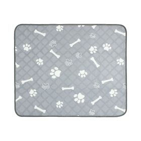 2Pcs Washable Pet Pee Pads For Puppy Kittens Dogs Cats Reusable Potty Mats Machine Washable Pet Training Pads Non-Slip Waterproof Absorbent Dog Crate (Option: M)