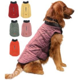 Dog Winter Coat (Option: Pink-L)