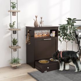 Pet Feeder Station Storage Cabinet(No shipments on weekends) (Option: 80774804)