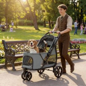Dog Stroller、pet Stroller (Option: 72063770)