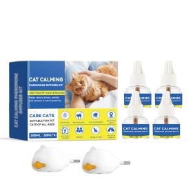 Pet Supply, Cat Calming Pheromone Diffuser Kit, with Clove extract (Option: default)