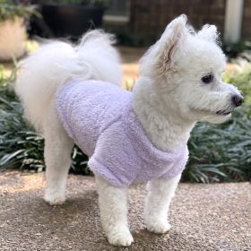 Soft Plush Pullover Lavender (size: 3XL)