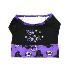 Halloween Dog Harness (Color: Too Cute To Spook, size: large)